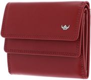 Golden Head Leren portemonnee Polo RFID Protect Überschlagbörse 1176 Rot donkerrood