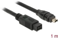 DeLOCK FireWire A/B - 1.0m - Grijs