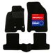 DBS Auto vloermatten - op maat - 3-delig - anti-slip - zwart naaldvilt 900g/m² - velours productie - assortiment Star - 1763698