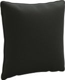 vidaXL Coussin de dossier PUTTEN 100% Polyester Noir 40 x 40 x 15 cm