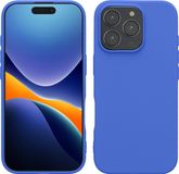 kwmobile telefoonhoesje geschikt voor Apple iPhone 16 Pro Max - Hoesje voor smartphone - Back cover in Baltisch blauw