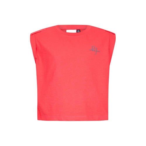 Retour Jeans T-shirt met backprint rood