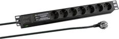 EFB-Elektronik .3 19 inch - Prise de courant pour armoire réseau 1 U avec contact de terre inclus