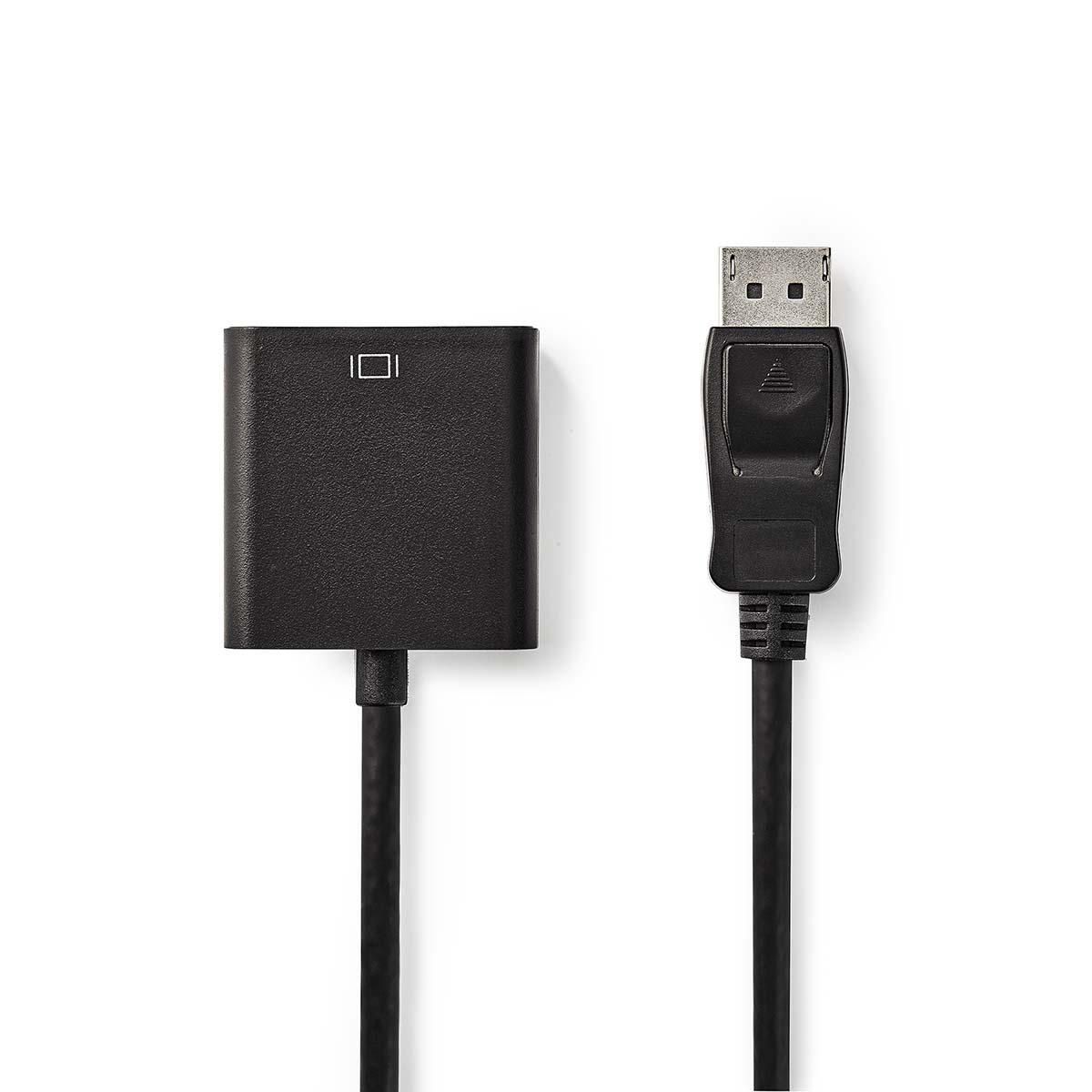 Nedis CCGB37250BK02 - Adapterkabel - 0,2 m - Zwart