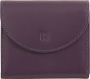 DuDu Malaita Portemonnee Leder 11 cm - Dames - Horizontaal - deep purple