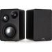 AVCOM 3-Way Active Bookshelf Speaker Pair Charcoal Black
