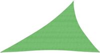 vidaXL Zonnezeil 160 g/m² 3x4x5 m HDPE Lichtgroen