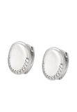Gaya Leo E-Commerce Ltd. Gaya Earrings Zirconia White Silver 1.40 cm