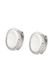 Gaya Leo E-Commerce Ltd. Gaya Earrings Zirconia White Silver 1.40 cm