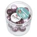 Rayher Renaissance glaswasparels, 10 mm, doos 32 stuks met groot gat, lila mix