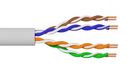 LINK LK305U5EL Solide UTP-kabel Categorie 5E LSZH Koper 305m CPR ECA Wit
