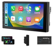 Merkloos Pioneer Autoradio 2 DIN - Draadloos CarPlay en Android Auto - 7 inch touchscreen - GPS - 2+32 GB