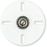 Prym Aannaaidrukknopen 25 mm wit 2 st.
