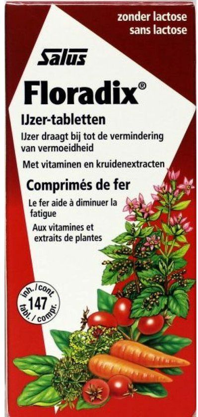 Salus Floradix IJzer-tabletten - 147 tabletten