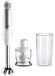 Merkloos Staafmixer Handmixer 1000 W Traploze Snelheidsinstelling Splashcontrol 2 Accessoires