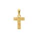 Lucardi Dames 14 karaat geelgouden letterhanger T