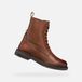 GEOX Enkellaarzen D SERILDA G ANKLE Dames Leer Marron foncé Maat 41