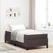 Maison Exclusive - Boxspringbed, brun foncé, 80 x 200 cm, rembourré
