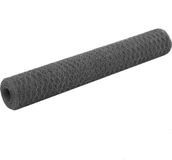Merkloos Pinnacle Living Kippengaas op Rol - 25 x 1 Meter - Grijs - Zeskantgaas - Maaswijdte 50 mm - PVC-Gecoat Staal