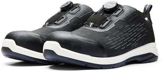 Blåkläder CRADLE Veiligheidsschoen 2442-0000 - Zwart/Medium grijs - S3 - Mannen - Composiet - Polyester - Maat 48