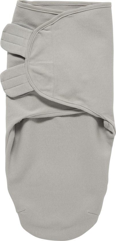 Meyco Baby Uni Swaddle Inbakerdoek - Grey - 0-3 Months - 0.5 TOG