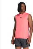 Adidas Performance D4t Primelift 3 Stripes Tanktop - Heren - Roze
