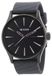 Nixon Herenhorloge analoog plastic A027131-00, zwart/zwart, one sie, Riemen.