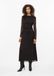 s.Oliver Mesh-jurk met all-over-print en drapering