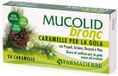 Mucolid bronc pastilles pour la gorge 24 confiseries