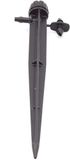 S&M 540042 druppelaar, verstelbaar, 360 °C/grondpen 0-70 l/u, 100 stuks, zwart