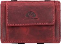 Greenburry Vintage Magische Portemonnee RFID Leer 10 cm - Mannen - Horizontaal - rusty red