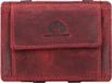Greenburry Vintage Magische Portemonnee RFID Leer 10 cm - Mannen - Horizontaal - rusty red