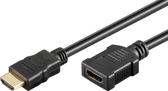 Goobay HDMI Verlengkabel - HDMI 2.0 - 5 meter - Zwart