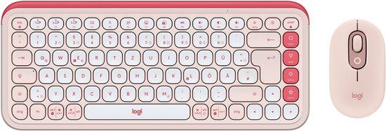 Logitech POP ICON COMBO Roze
