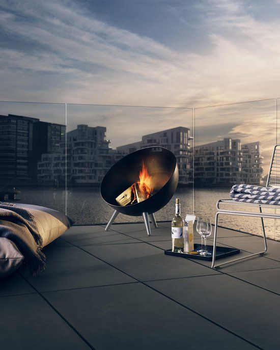 Eva Solo FireGlobe Barbecue Vuurschaal - Zwart - 64.80 cm