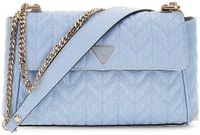 GUESS Stacey Convertible Xbody Flap Schoudertas Lichtblauw