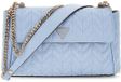 GUESS Stacey Convertible Xbody Flap Schoudertas Lichtblauw