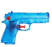 Krüger Pistolet à eau - 5x - 14 cm - Bleu