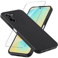 OnePlus Coque pour OnePlus Nord CE5 5G - housse etui silicone gel fine + verre trempe - NOIR
