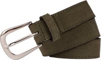 Legend Dames Leren Riem Groen 105 cm
