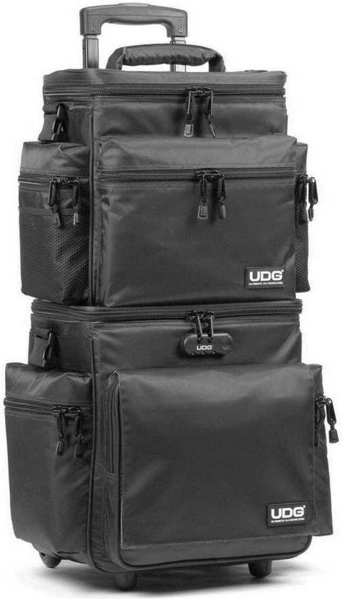 UDG Ultimate SlingBag Trolley Set DeLuxe Black, Orange inside