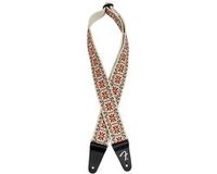 Fender Pasadena Geweven Gitaarband Lattice Orange