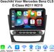 Junsun Android 15 autoradio Geschikt Voor Mercedes Benz CLS E-Class W211 W219 - 10.1-inch Touchscreen - 2GB+64GB - Draadloze CarPlay & Android Auto - GPS-navigatiesysteem - Bluetooth - WiFi - RDS - USB - SWC