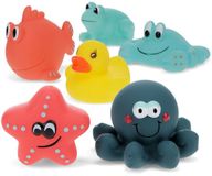 Rex London Jouets de bain créatures marines x6