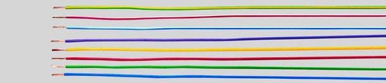 Helukabel HELU 29178 Enkele ader H07V-K 1 G 6 mm² Groen, Geel 100 m