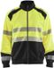 Blåkläder Sweatshirt hele rits High Vis 3558-2528 - High Vis Geel/Zwart - S