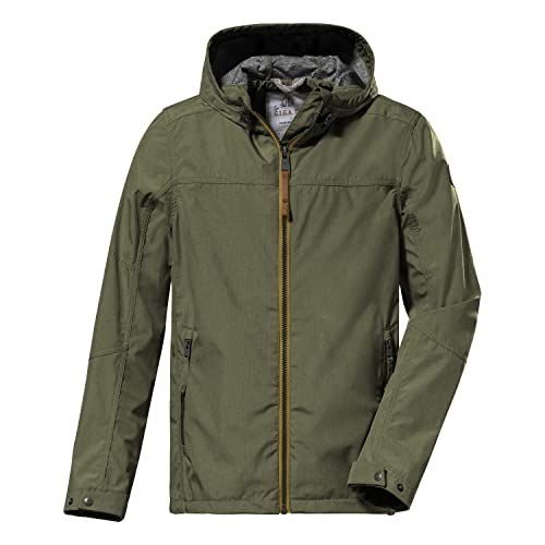 G.I.G.A. DX Men's Softshell Jacket with Hood - Olive - 3XL