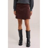 WE Fashion corduroy korte rok - bruin