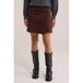 WE Fashion corduroy korte rok - bruin