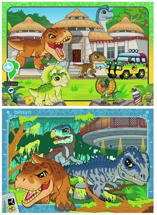 Ravensburger Puzzel Jurassic World Explorers 2x24pcs